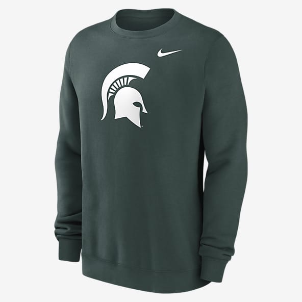Michigan state nike pullover hotsell